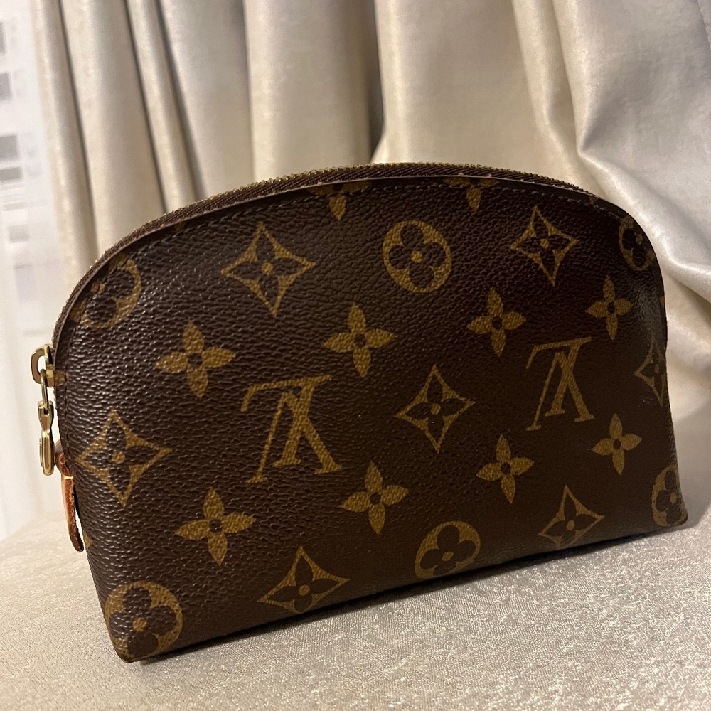 Authentic Louis Vuitton Cosmetic Pouch made in Spain